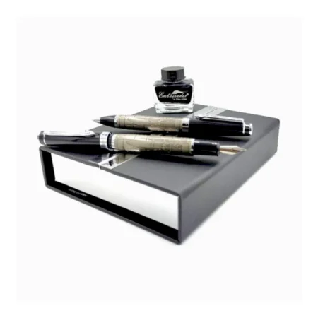 Embassador World Map Fountain Pen & Ball Pen Set