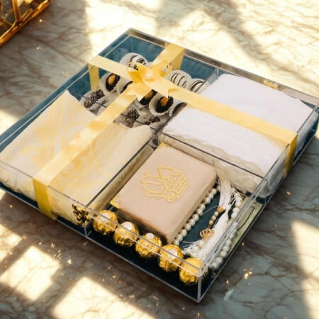 Elegant Ramadan Essentials Acrylic Bag