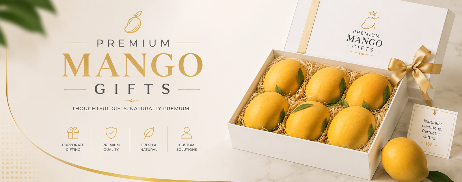 Premium Corporate Mango Gift baneer